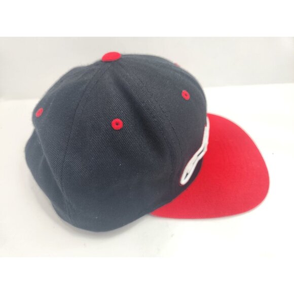 Alpinestars Black & Red Snap Back Hat One Size Fits Most Trucker - Picture 2 of 9